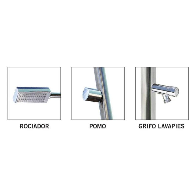 Ducha Angel Astralpool Ducha Angel Astralpool -Piscinas Artículos Tienda especificaciones rociador