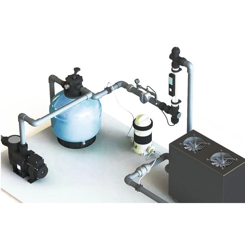 Equipo desinfección Poolstyle Nano Tech UV-C Equipo Desinfección Poolstyle Nano Tech UV-C -Piscinas Artículos Tienda esquema instalacion uvc nanotech