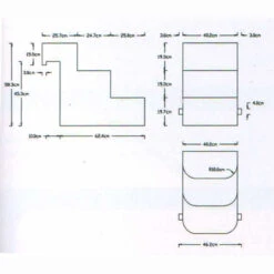 Escalera Seguridad Salva Mascotas 5 Escalera Seguridad Salva Mascotas -Piscinas Artículos Tienda medidas escalera seguridad 1