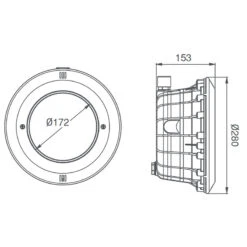 Kit Proyector LED Lumiplus Essential PAR56 RGB 900 -Piscinas Artículos Tienda medidas kit lumiplus 66828 1