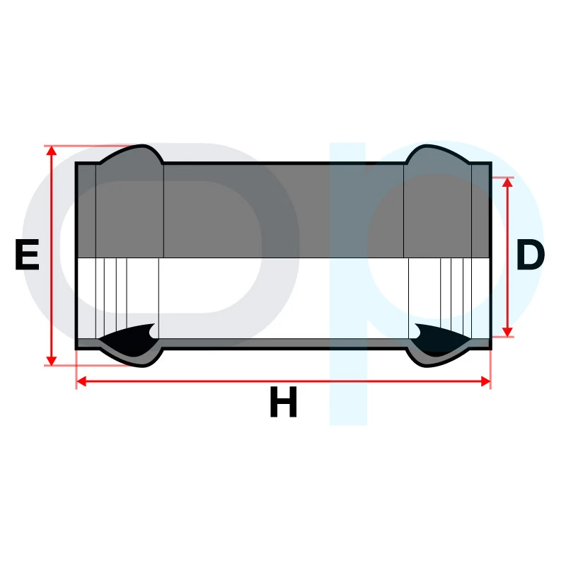 Manguito unión junta elástica PVC Manguito Unión Junta Elástica PVC -Piscinas Artículos Tienda medidas manguito union junta elastica pvc