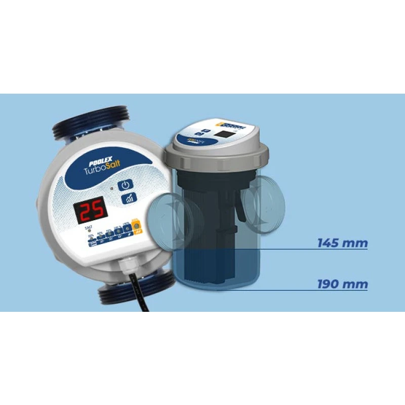 Clorador salino Poolex Turbo Salt Clorador Salino Poolex Turbo Salt -Piscinas Artículos Tienda poolex turbo salt vaso