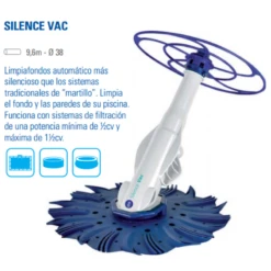 Limpiafondos Silence Vac De Gre -Piscinas Artículos Tienda se 1