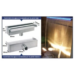 Cascada SilkFlow De Astralpool -Piscinas Artículos Tienda silkflow cascada