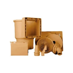 Skimmer Piscinas Desmontables Gre Arena -Piscinas Artículos Tienda skimmer y boquilla de impulsion marron gre 1