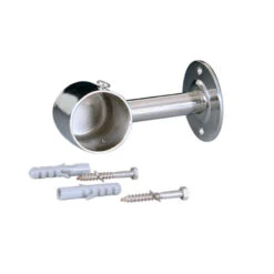 Soporte Recto Con Pletina Astral -Piscinas Artículos Tienda soporte pasamanos recto con extremo tapado