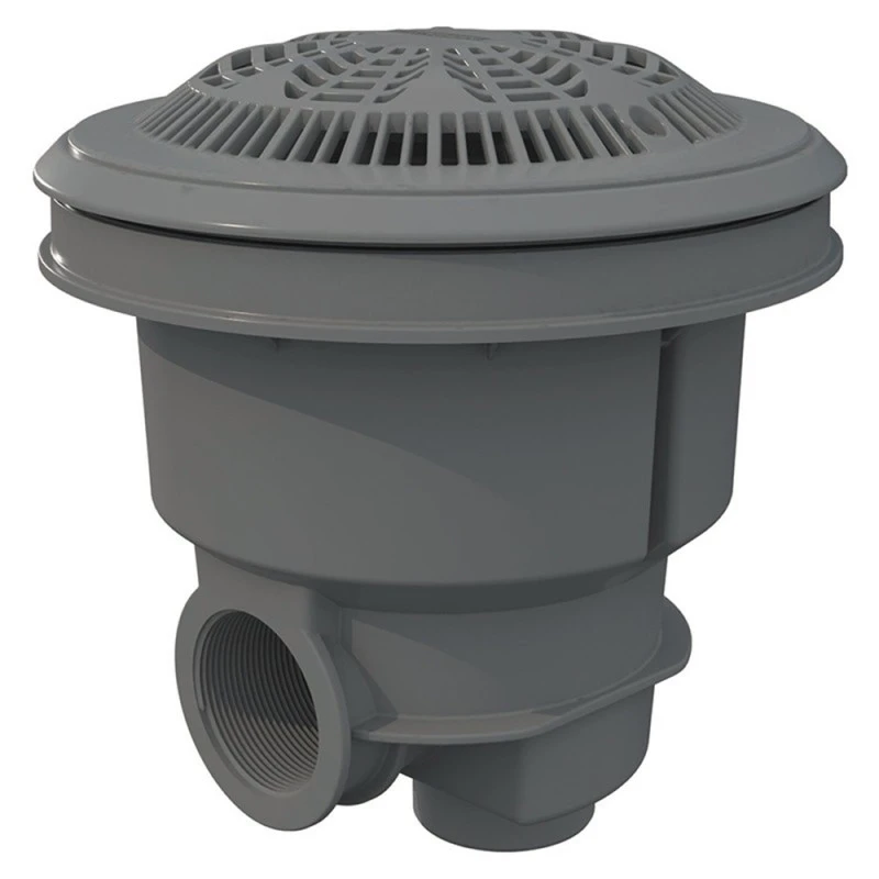 Sumidero NORM rejilla antivortex Piscina liner y prefabricada Sumidero NORM Rejilla Antivortex Piscina Liner Y Prefabricada -Piscinas Artículos Tienda sumidero norm abs rejilla antivortex gris