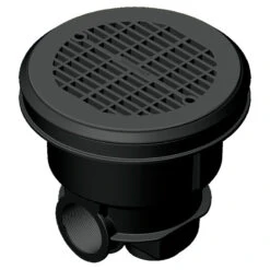 Sumidero NORM Rejilla Plana Piscina Liner Y Prefabricada -Piscinas Artículos Tienda sumidero norm abs rejilla plana antracita