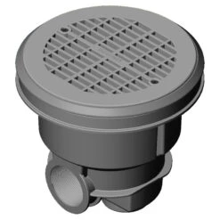 Sumidero NORM Rejilla Plana Piscina Liner Y Prefabricada -Piscinas Artículos Tienda sumidero norm abs rejilla plana gris