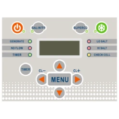 Clorador Salino Plus De 10gr A 30gr 4 Clorador Salino Plus De 10gr A 30gr -Piscinas Artículos Tienda teclado clorador salino plus