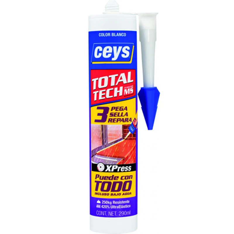 Adhesivo Total Tech Ceys Adhesivo Total Tech Ceys -Piscinas Artículos Tienda totaltech blanco